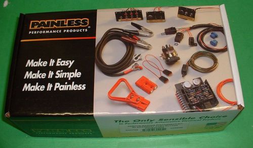 Painless remote master disconnect kit w/ emergency push button 30205