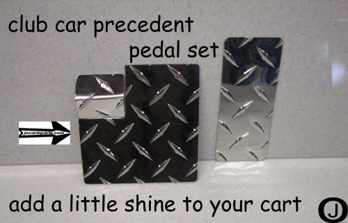 Club car precedent golf cart diamond plate  pedal covers