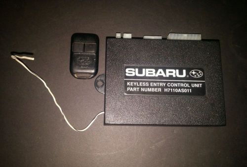 Subaru h7110as011 keyless entry control unit