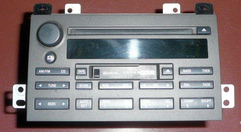 Sell 2003 – 2009 Lincoln Town Car Radio CD Cassette Stereo PN: 4W1T