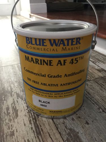 Blue water marine copper shield 45 bottom paint black gallon commercial grade