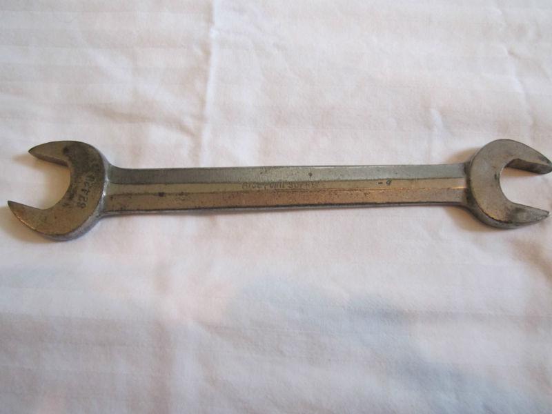 Rare and vintage blue-point supreme s-2428 open end wrench 7/8" & 3/4", usa 1939