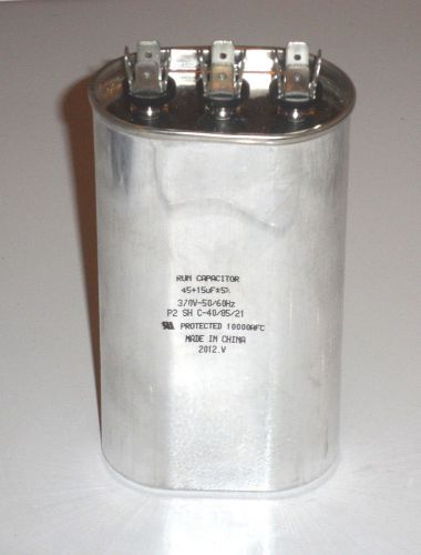 Dometic duo-therm 3100248.719 run capacitor 45+15 mfd rv camper air conditioner
