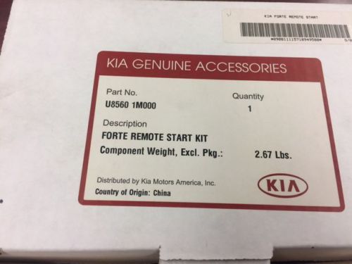 Kia remote start kit | 10-13 kia forte u8560-1m000