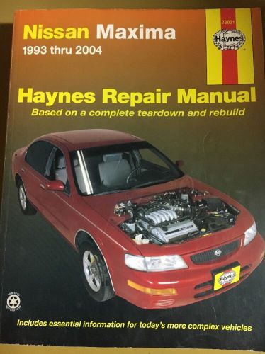 1993-2004 nissan maxima haynes repair manual
