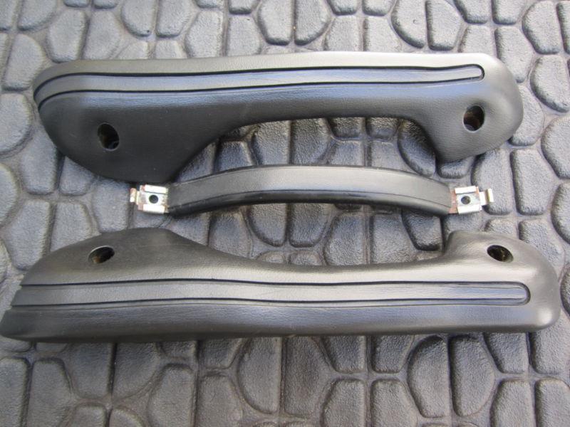 Datsun 70-73 240z armrests w/ free door strap (no chrome trim)