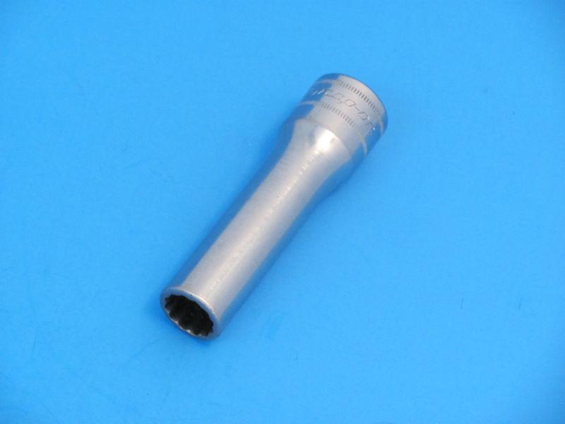 Snap-on 1/2" drive sm12b 12mm 12-point deep socket 