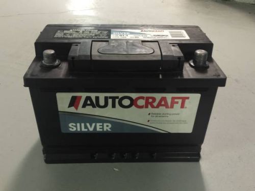 Autocraft silver car battery group size 91 615 cca