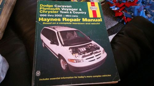 Repair manual haynes 30011