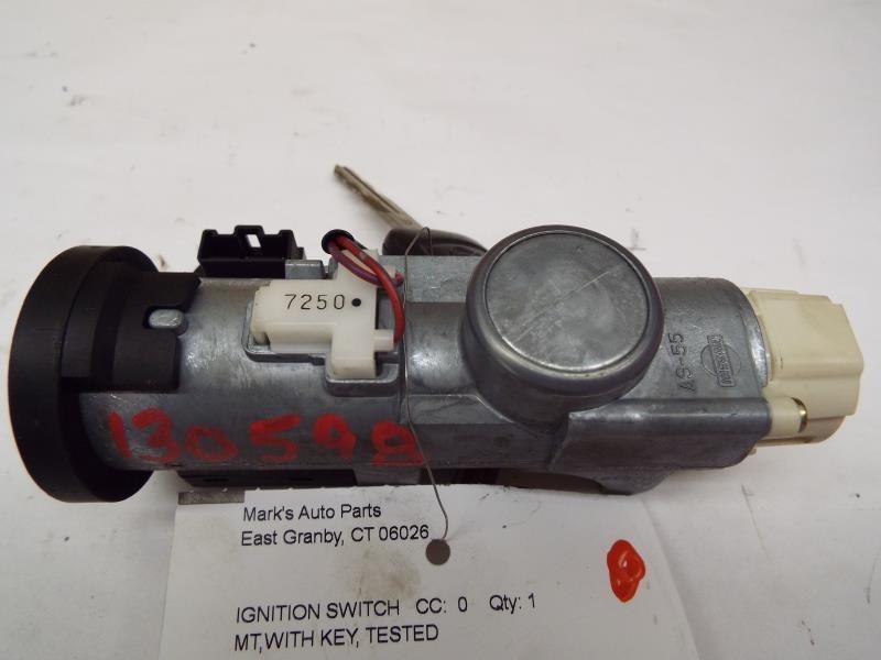 00 01 nissan sentra ignition switch mt w/anti-theft 114153