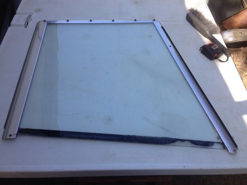 1988 bayliner starboard front right side windshield glass window #2