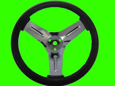 12&#034; diameter go kart steering wheel 1/2&#034; center hole by w.a.o.