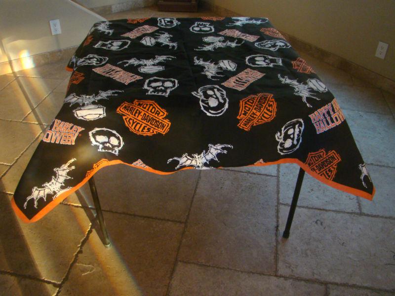 harley davidson tablecloth