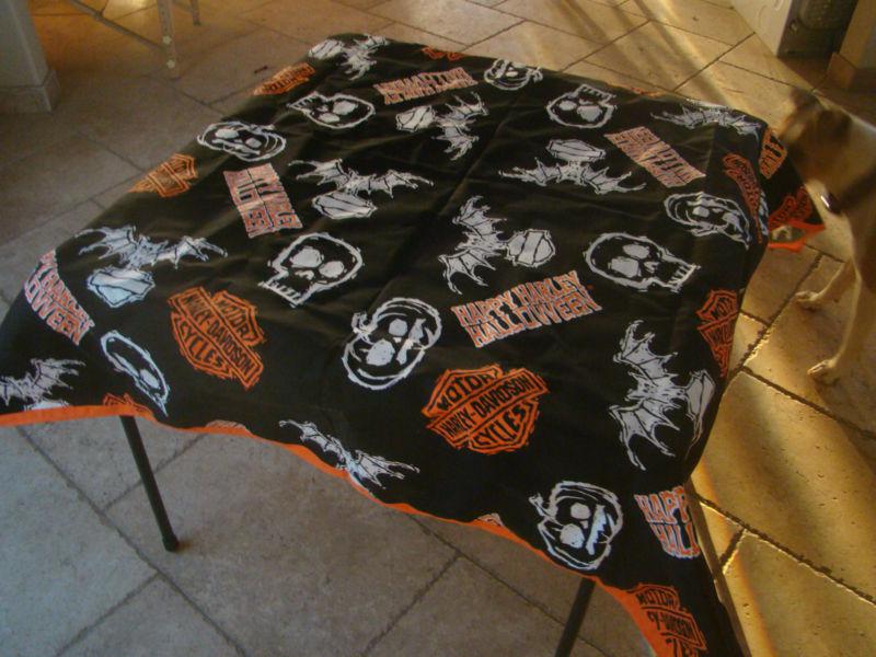 harley davidson tablecloth