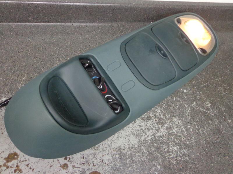 Ford expedition lincoln navigator overhead top roof console 97-02 green