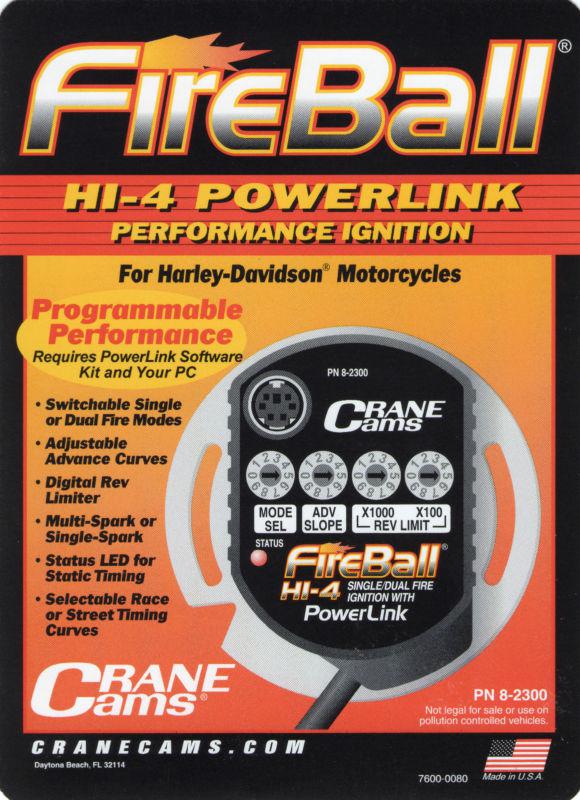 Find Crane 82300 Fireball HI4 Single/Dual Fire Ignition with PowerLink Software Kit in Cocoa