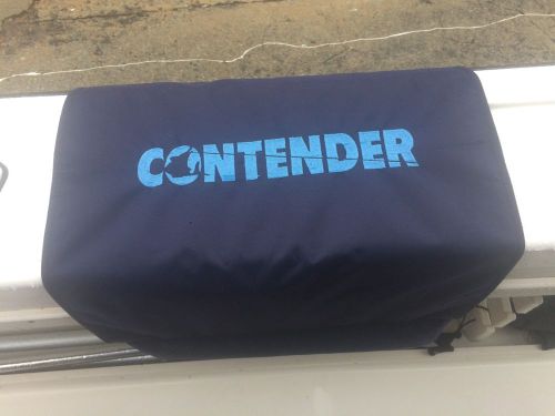 Find Contender Boat Embroidered Gunwale Boarding Mat Navy Fabric