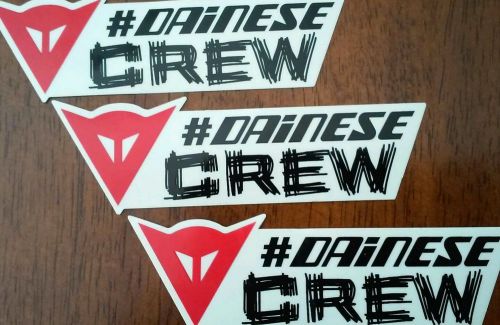 Dainese crew racing decals stickers nhra offroad hotrods nmca drags dirt