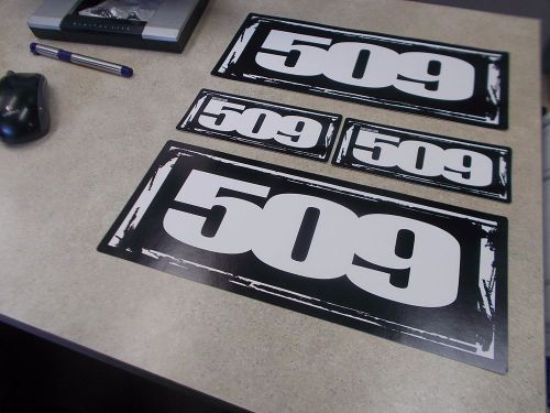 509 logo lot - ski-doo, artic cat, polaris, yamaha, honda, ford, chevy.