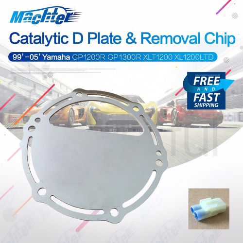 Yamaha catalytic d plate &amp; cat removal chip - waverunner 800 1200 1300 gpr xlt