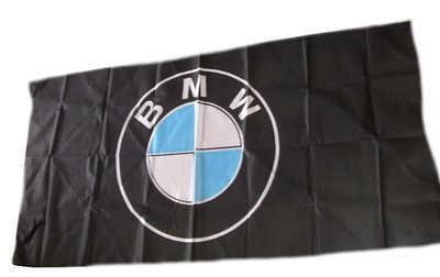 Bmw black flag banner sign 5x3 feet new!
