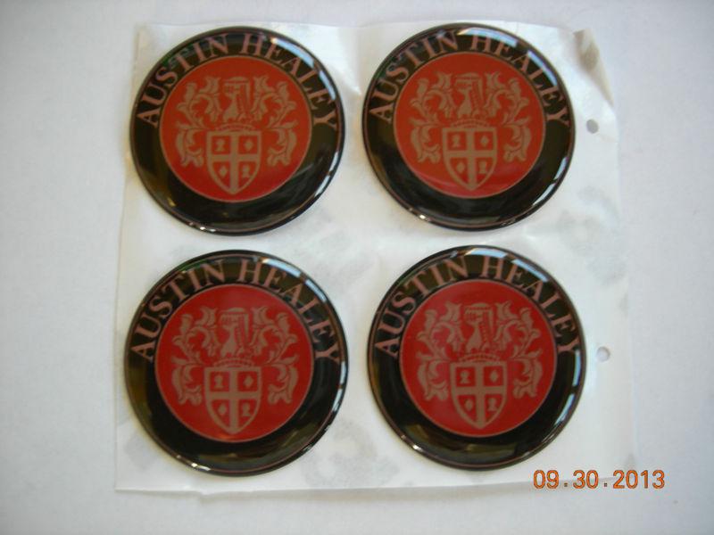 Austin healey sprite 100-4 106 3000 104  logo sticker decal plastic set of four