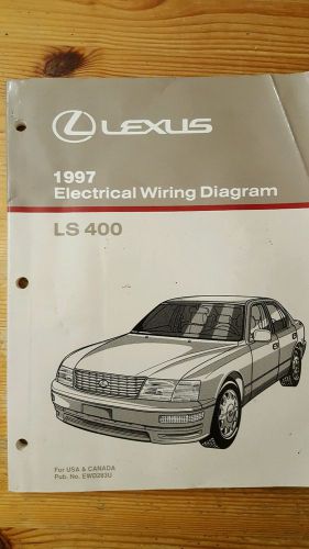 Sell 1997 LEXUS LS 400 Electrical Wiring Diagram Shop Manual OEM LEXUS