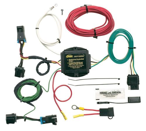 Hopkins towing solution 41345 plug-in simple vehicle to trailer wiring harness