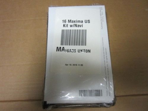 2016 nissan maxima  owners manual with navigation  (oem)  sealed   - j3489