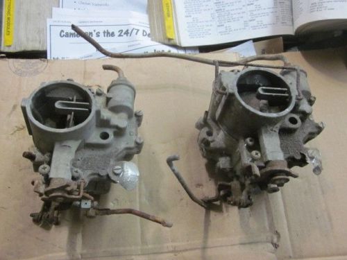 Chevrolet corvair carburetor set for parts 7019111