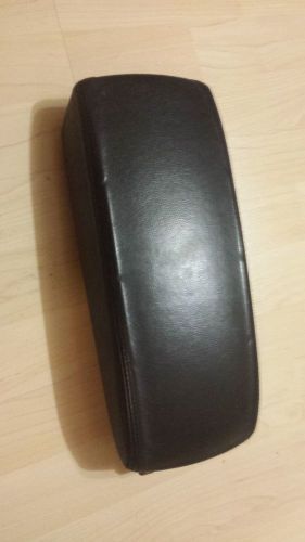 Honda accord 2 door cupe console lid armrest leather black oem 03 04 05 06 07