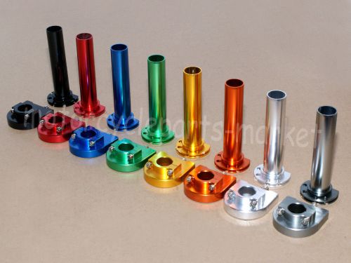 8 colors universal aluminium 7/8&#034; throttle handle bar lever control motorcycle