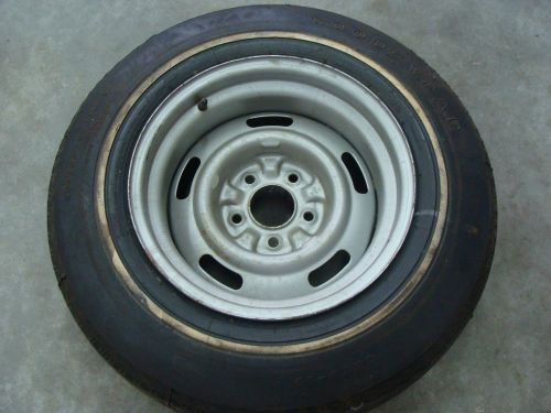 Original 1975 corvette spare wheel and tire