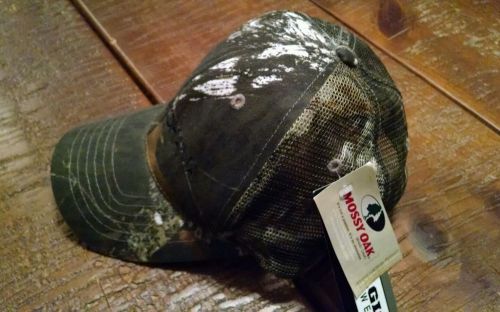 Nwt yokohama tire mossy oak camo hat cap new with tags hunting fishing chainsaw