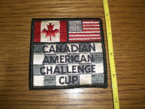 Can am racing patch canadian american challenge cup scca