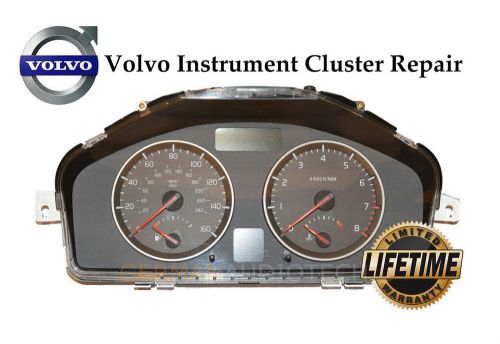 Volvo driver information module dim dash instrument cluster s40 - repair service