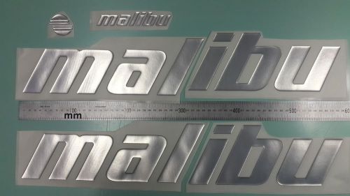 Malibu boat emblem 22.5&#034; stickers set - adesivi barca