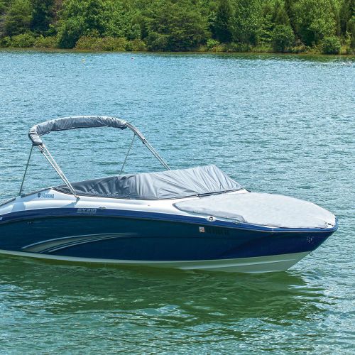 Yamaha 242 limited ar240 series boat taupe cockpit cover without  snaps 10-13