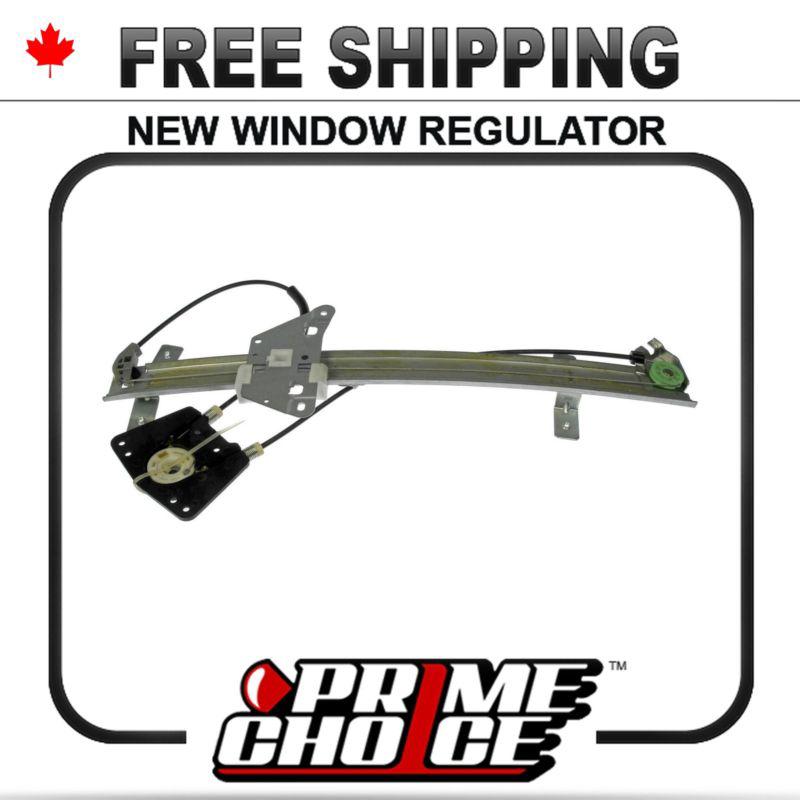 Front right power window regulator without motor