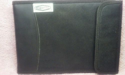 Roadpro lb-002bk logbook binder with slide rule black pre-owned