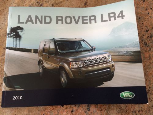 2010 land rover lr4 brochure -land rover lr4 5.0l v8