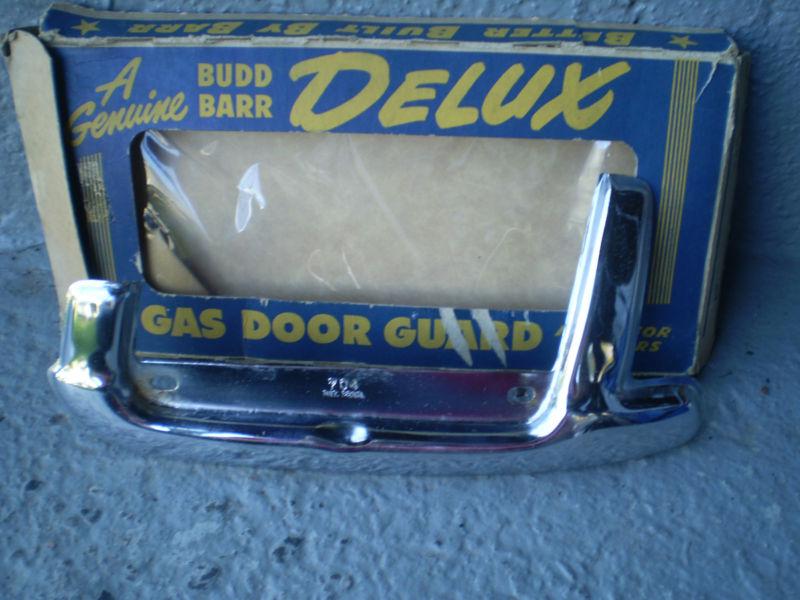 1950 ford chrome gas door guard in box