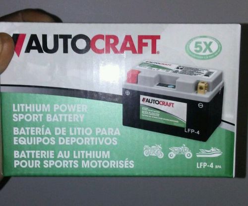 Autocraft lithium sport battery
