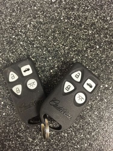 2 cadillac remote key fob