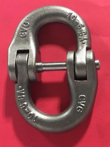 Cromox stainless steel 316 forged connecting link 10mm or 3/8&#034; marine grade 60