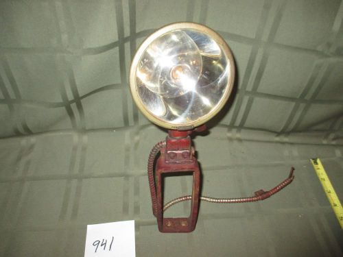 Vintage appleton light spot light with clear lens . accessory &#034;very rare&#034;