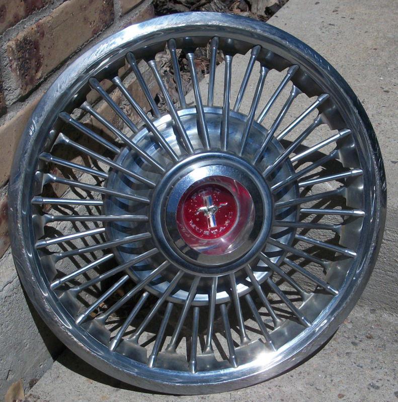 68 mustang hubcaps