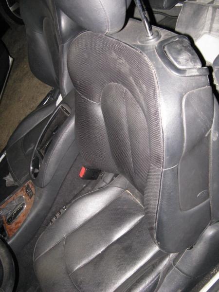 05 06 mercedes clk500 l. left driver lh front seat black leather factory oem