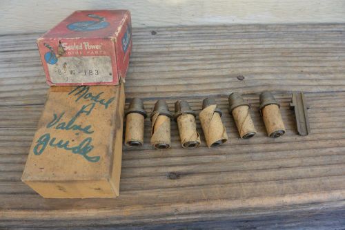 Model &#034;a&#034; ford nos valve guides &#039;28-&#039;31 by sealed power