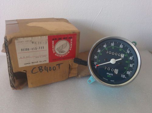 Nos honda cb400 speedometer (cb400n, cb400tii, cb400t)